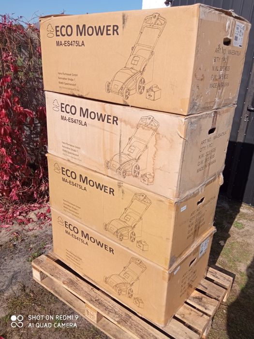 Nowa kosiarka akumulatorowa Eco mower ma-es475la do trawy elektryczna