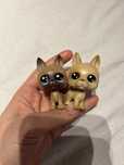 Dwa dogi niemieckie lps littlest pet shop figurki