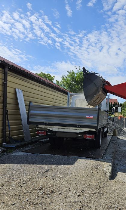Transport wywrotką, beton, ziemia, kruszywa, węgla, usługi logistyczne