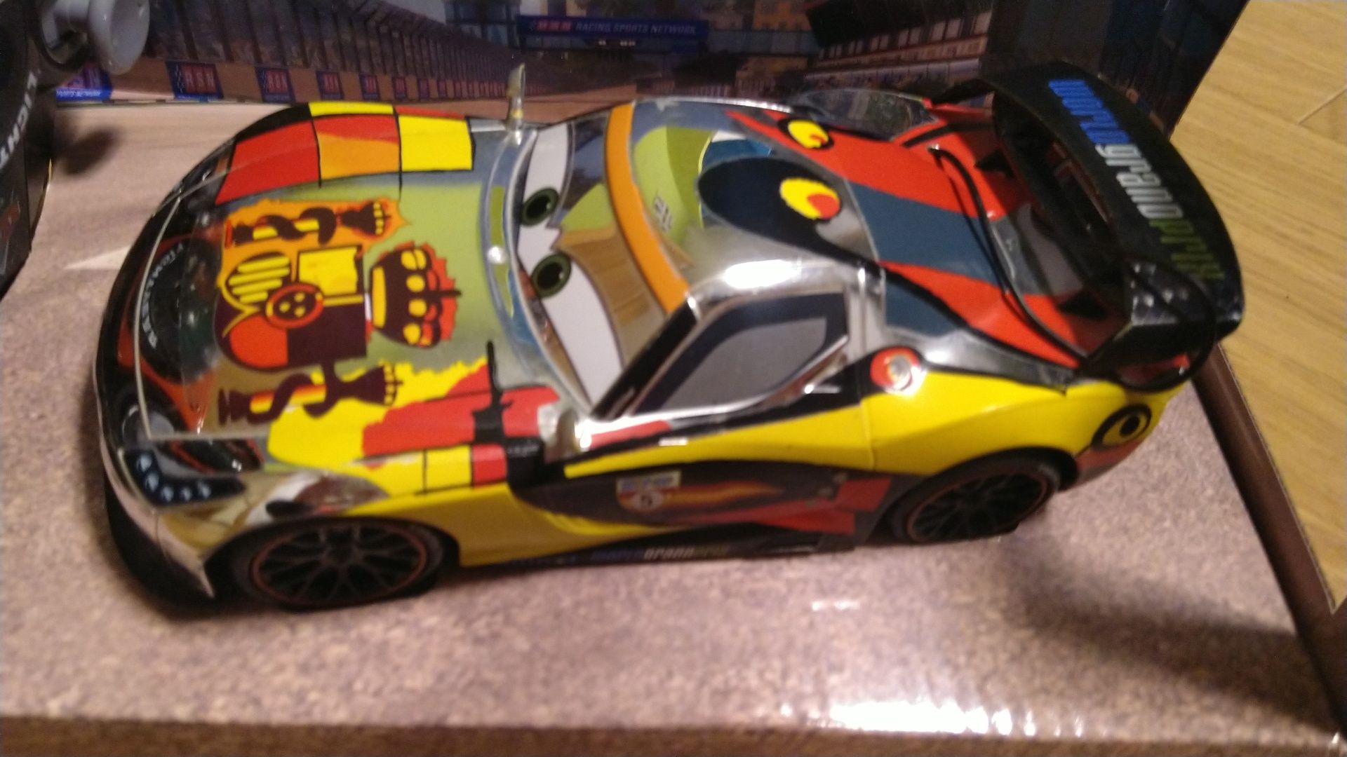 Auto zdalnie sterowane Disney cars