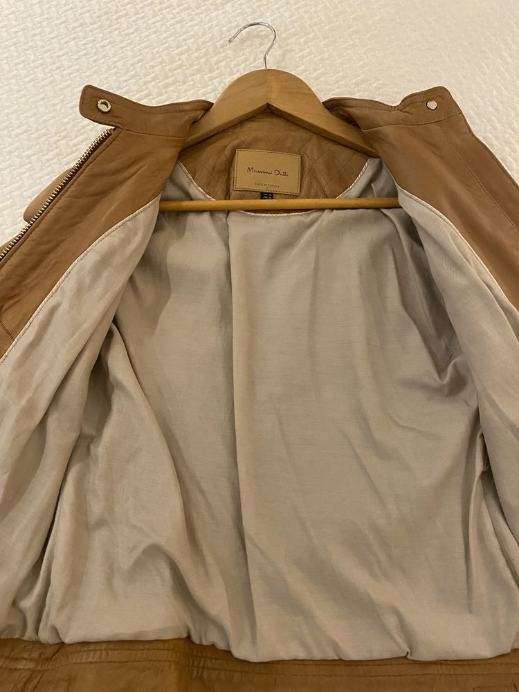 Casaco pele Massimo Dutti