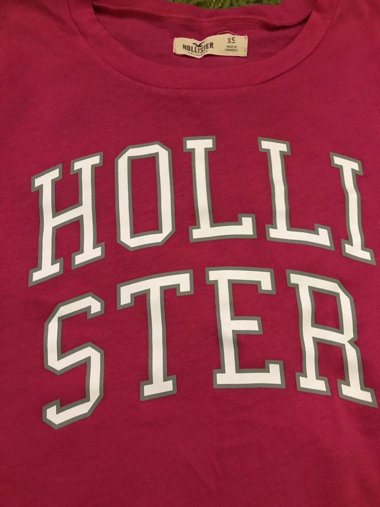 Яскрава футболка Hollister. Оригінал.