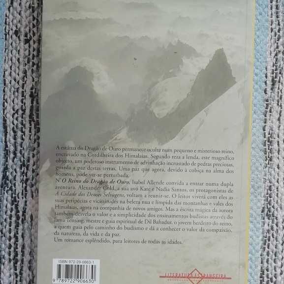 Isabel Allende. Reino Dragão Ouro| Plano Infinito| Longa Pétala de Mar