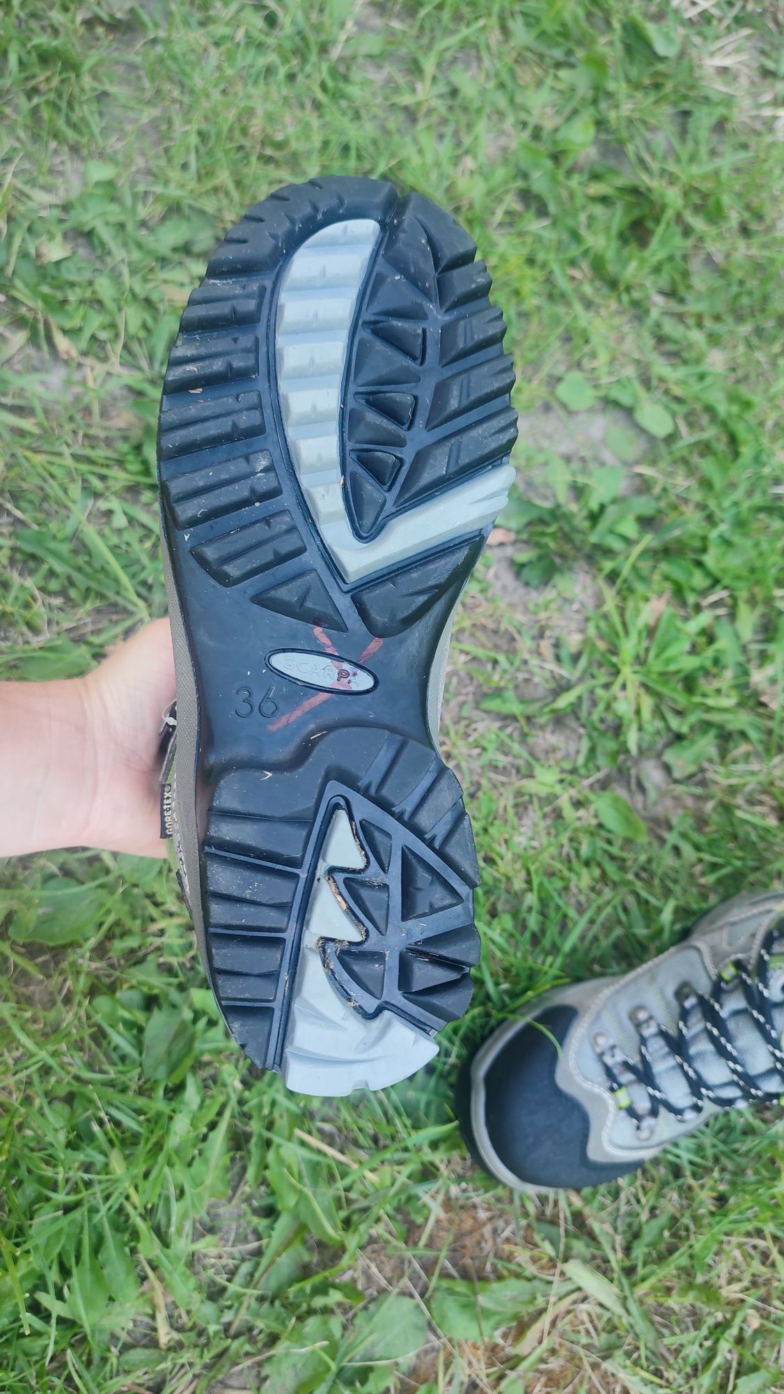 Демісезонные термо черевики SCARPA GORE-TEX, 36 р., 23 см