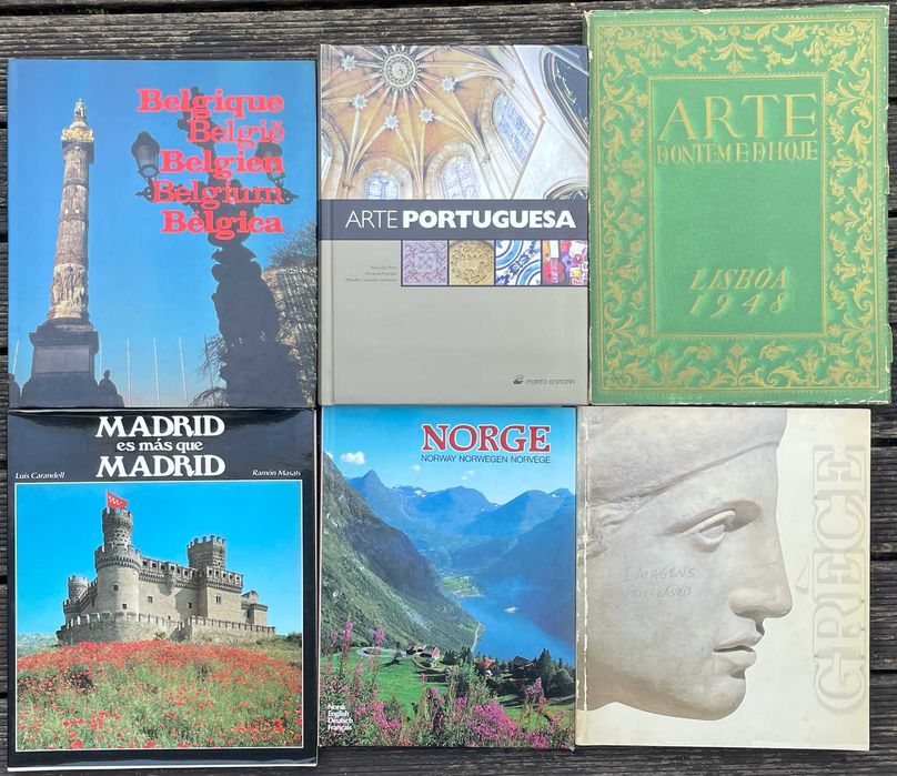 Lisboa e Porrugal. Etc Vários livros em bom estado