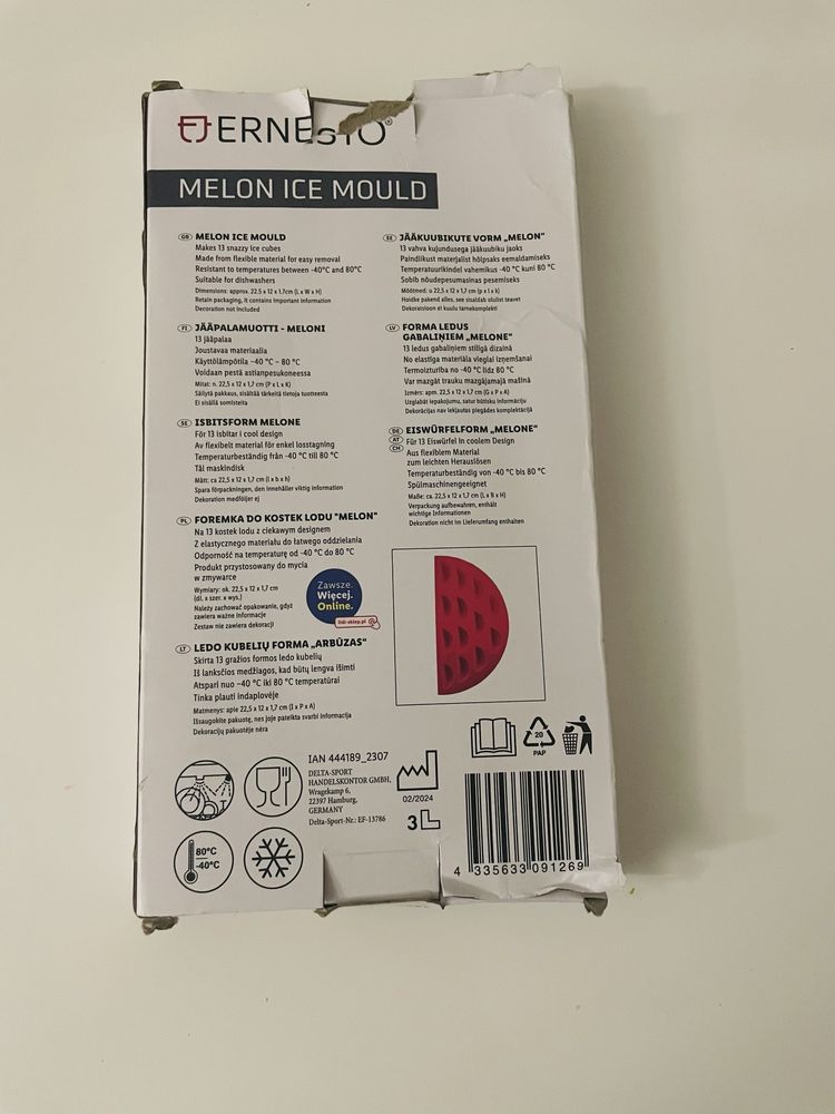 Foremka do kostek lodu - MELON