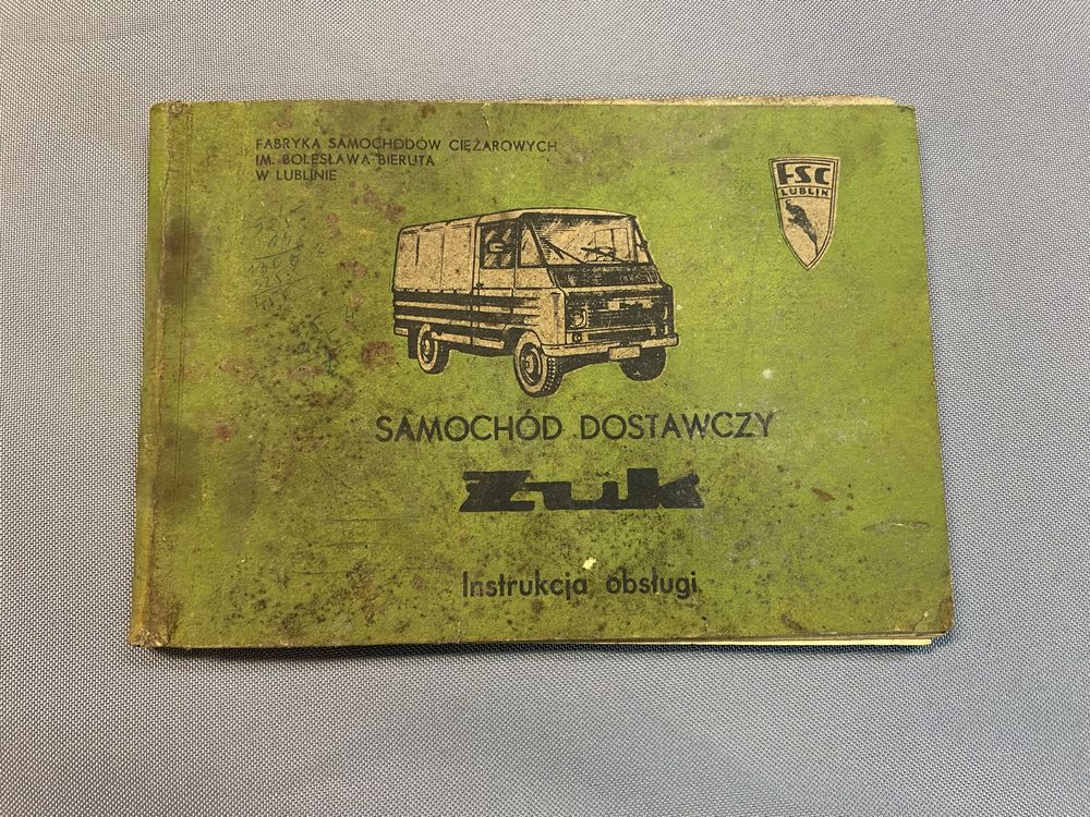 Instrukcja  obsługi Samochodu Żuk