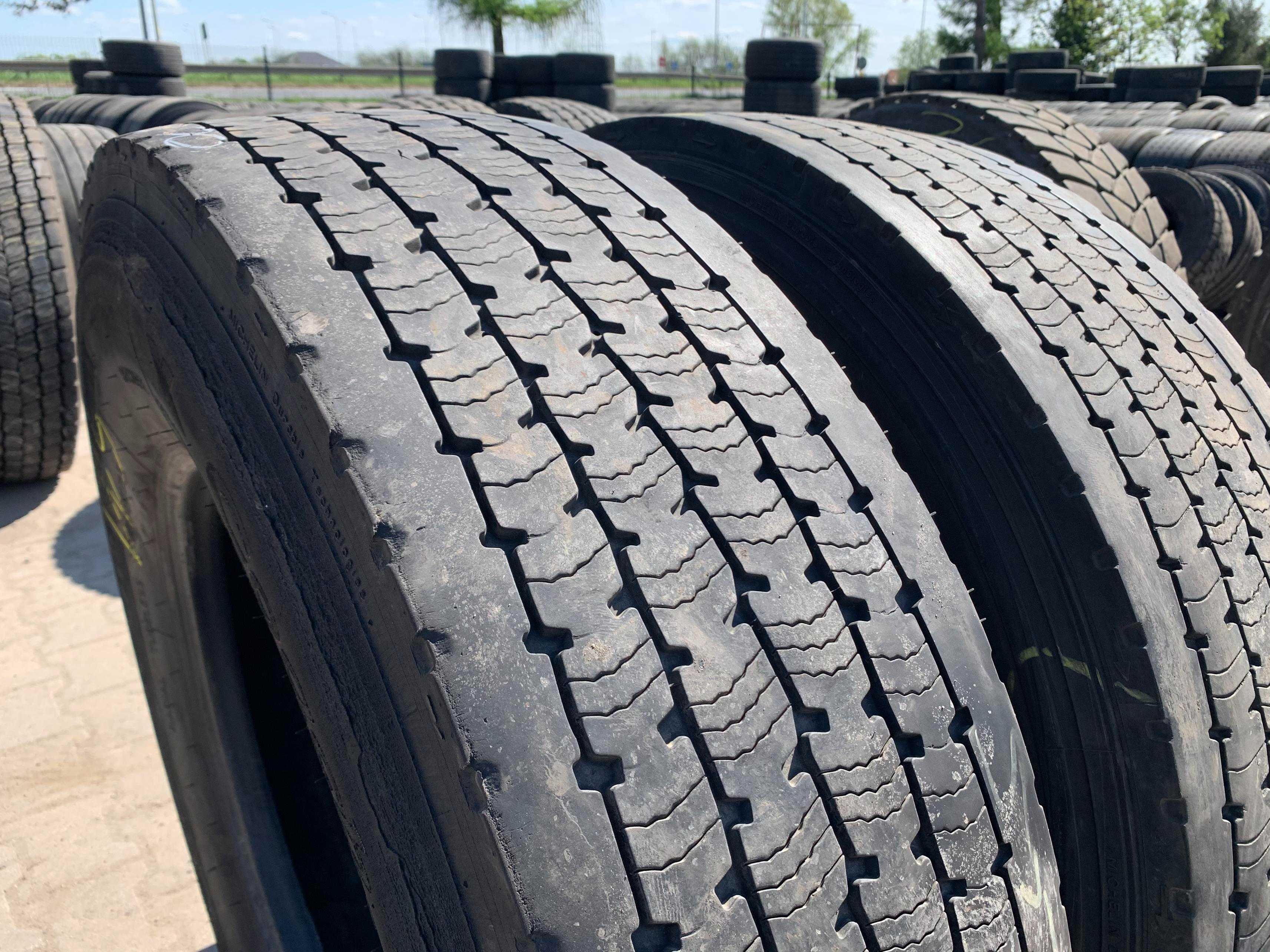 295/80R22.5 Opony MICHELIN X COACH XDA+N XDA XCoach 5-8mm Napęd