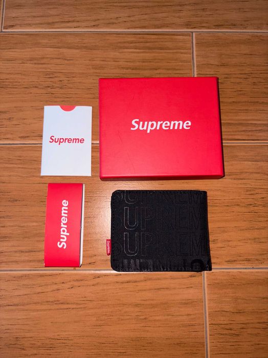 Carteira Supreme preta