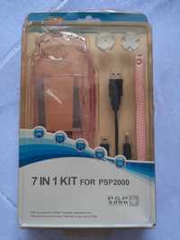 7 em 1 Kit para PSP Playstation Portable 2000