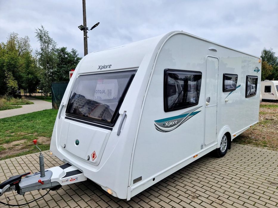 Elddis Xplore 526  Ultralekka Przyczepa 6 osobowa, Dwie sypialnie, Mover
