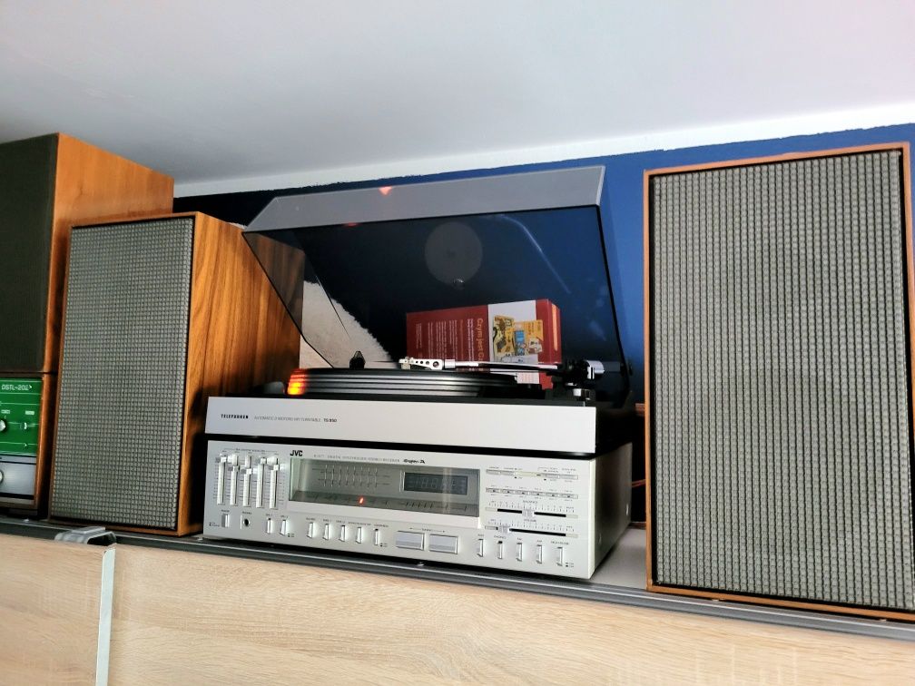 Gramofon amplituner kolumny TELEFUNKEN JVC GRUNDIG