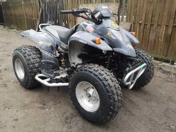 Quad Honda TRX Barosa SWAP Kawasaki 500 Homologacja