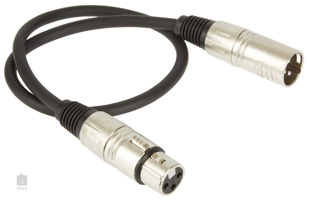 Adam Hall K3MMF0050 Markowy Kabel mikrofonowy 0,5m