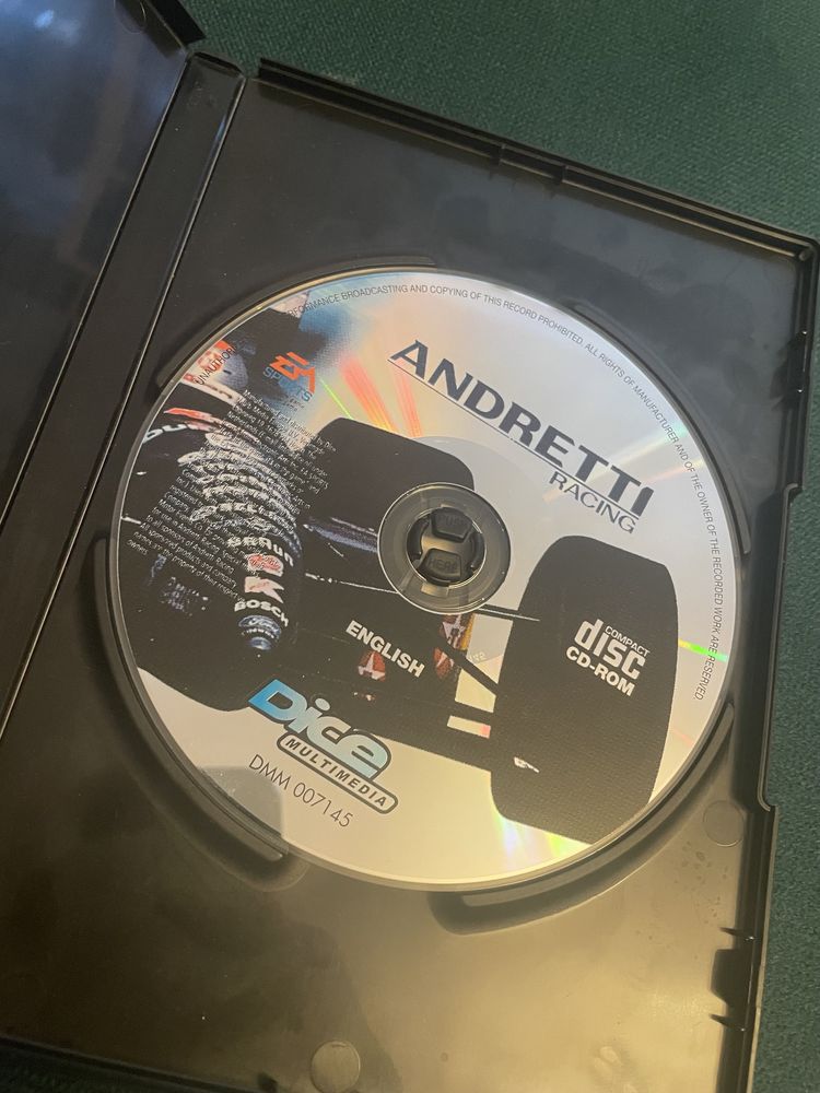 Gra PC - Andretti Racing unikat retro jedyna