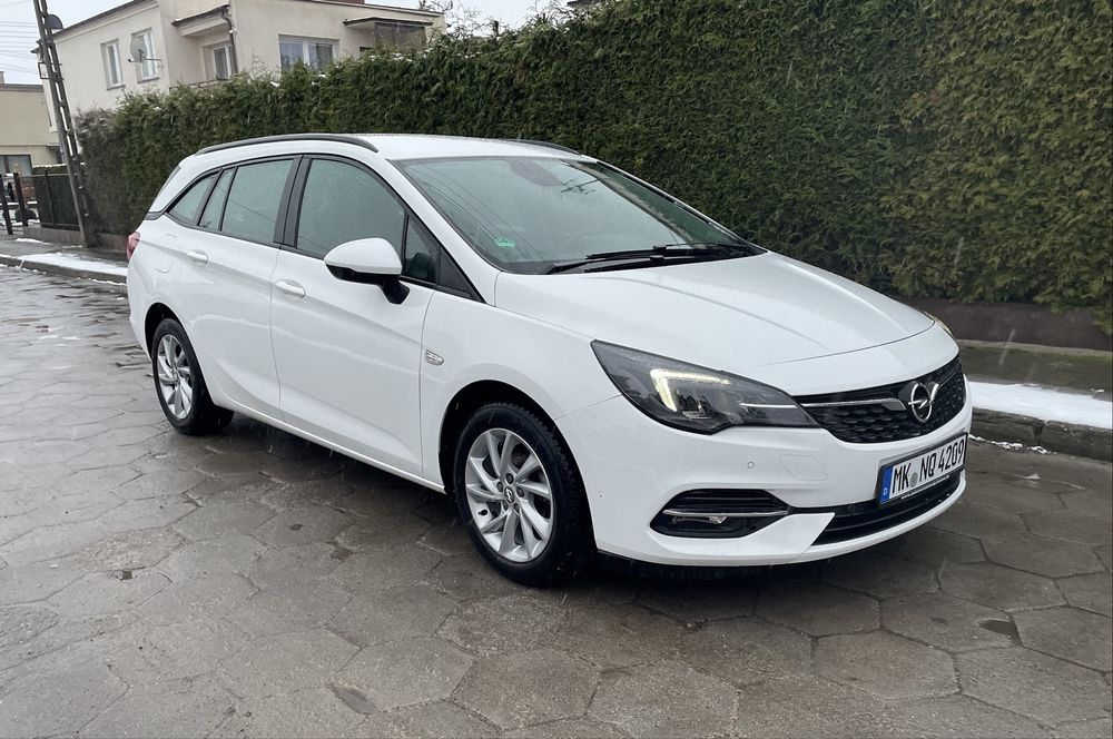 Opel Astra 1.5 D 2020 Lift Jak nowa Bezwypadek Kamera Niski przebieg