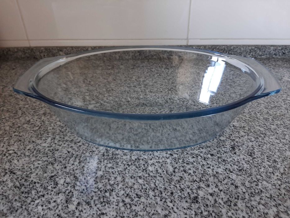 Assadeira Marinex Vidro Oval Forno
