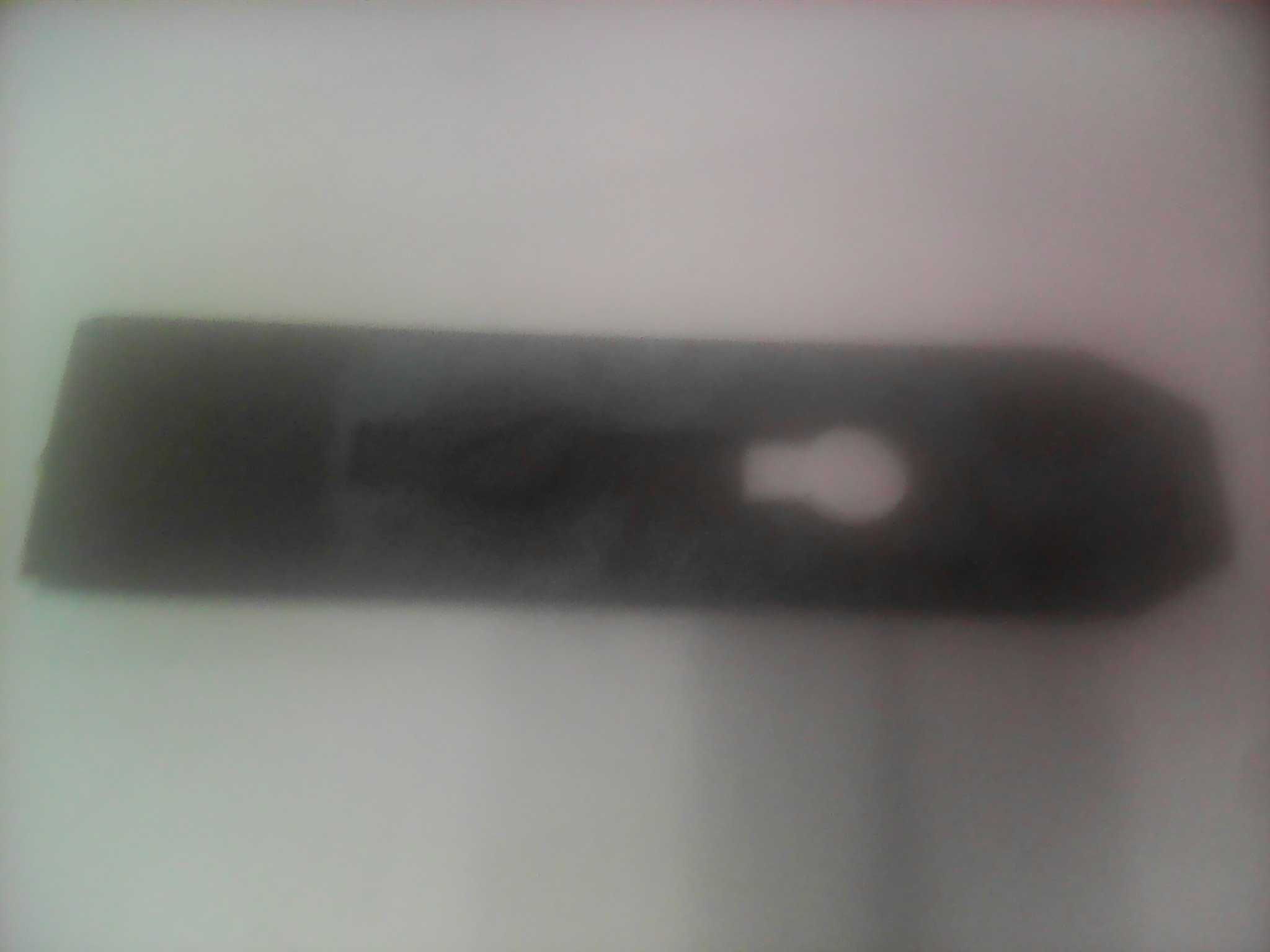 Nóż do struga-typowy dł.19cm szer.4,8cm z blachą i śrubą z PRL-u