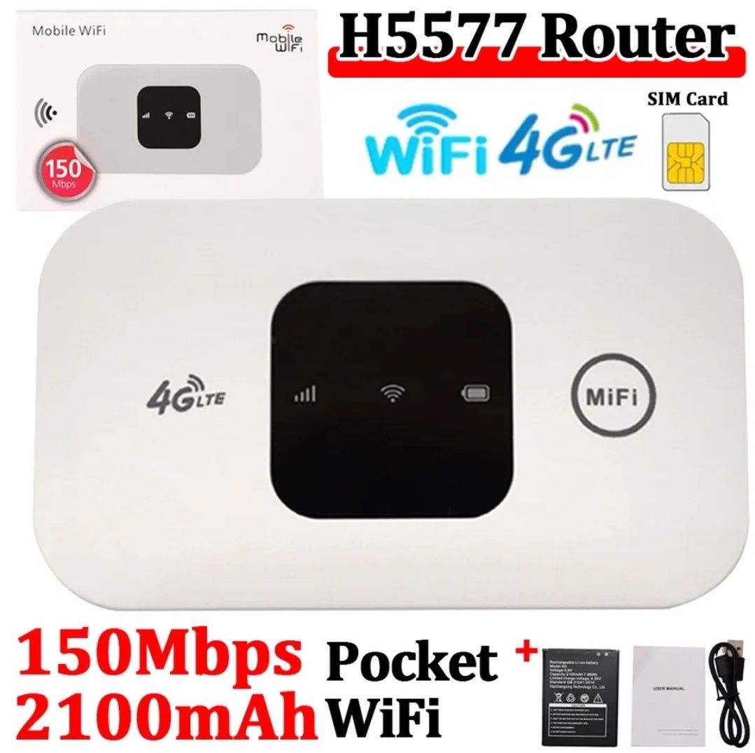 4g Wifi роутер h5577 Новий