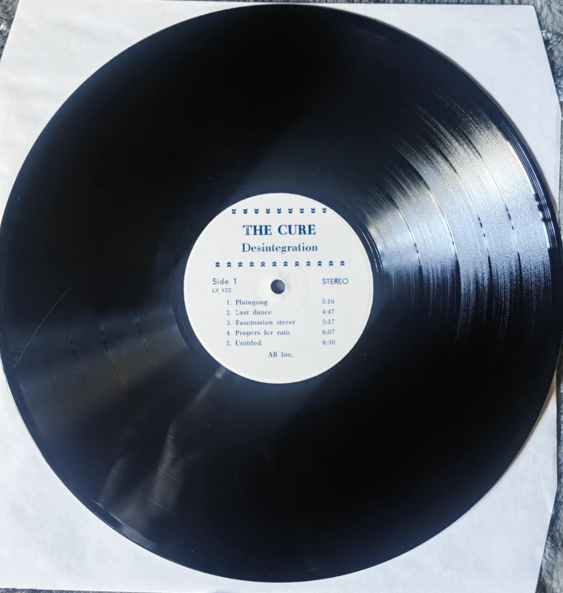 The Cure – Desintegration Disintegration Winyl 1989 Polska