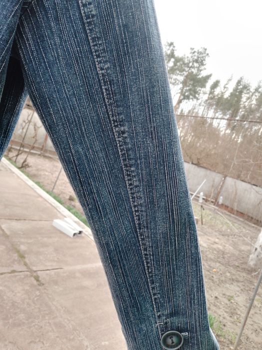 Піджак джинсовий,френч