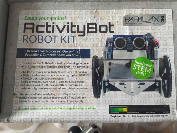 Robot ActivityBot z Arduino, Parallax