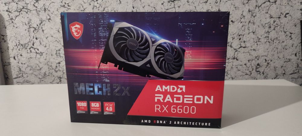 Відеокарта MSI Radeon RX 6600 Mech 2X 8GB GDDR6
