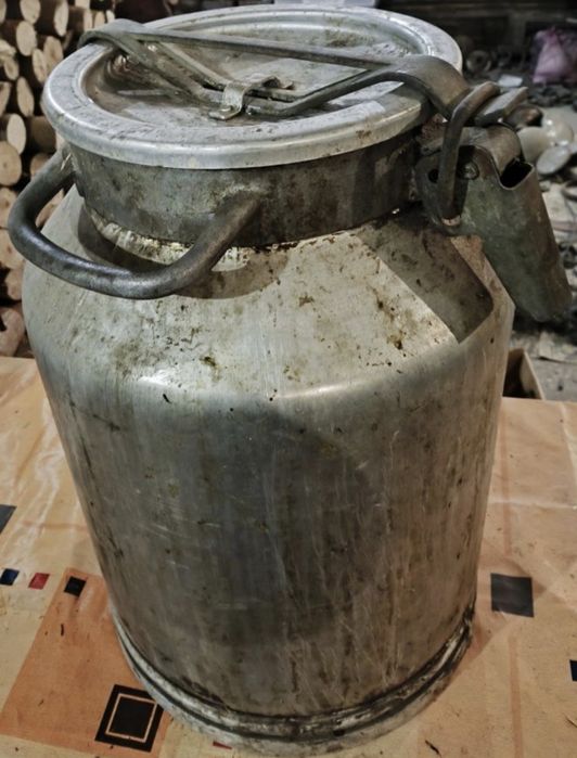 Алюминиевый Бидон 40л.1991 г. СССР