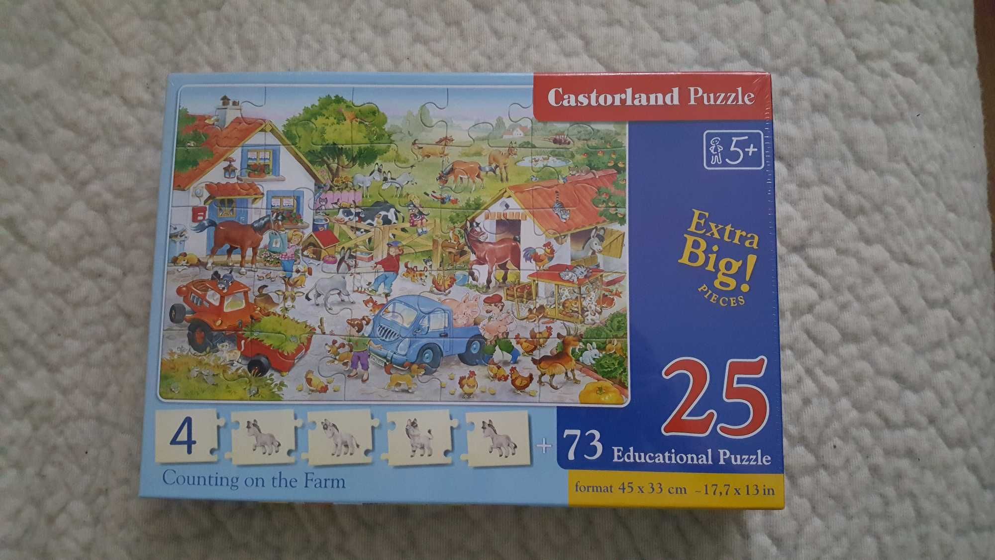 Puzzle Castorland Counting on the Farm