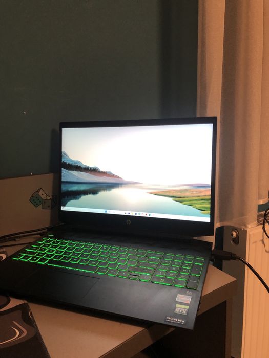 Laptop do gier ryzen 7 HP Pavilion gaming 15