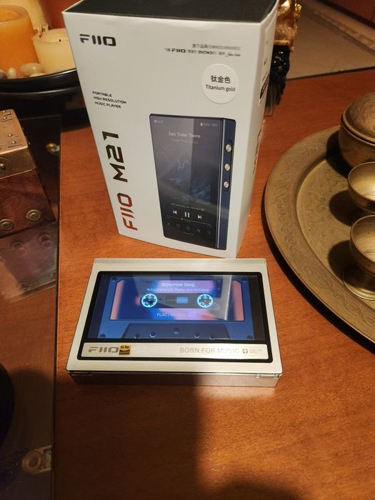 Fiio M21 - Streaming de alta definição 16,24 e 32 Bits