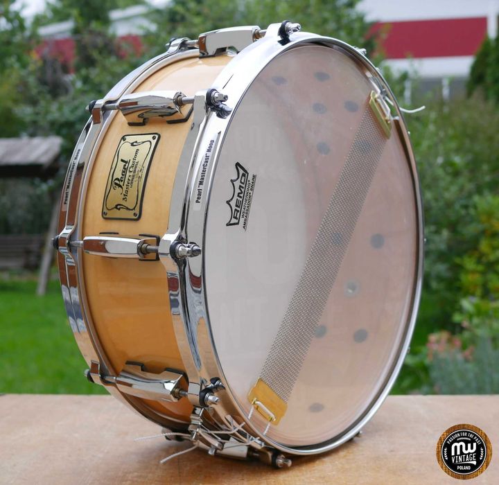 ‼️ Werbel Pearl Masters Custom MMX 14" x 5,5''  Natural Maple ‼️