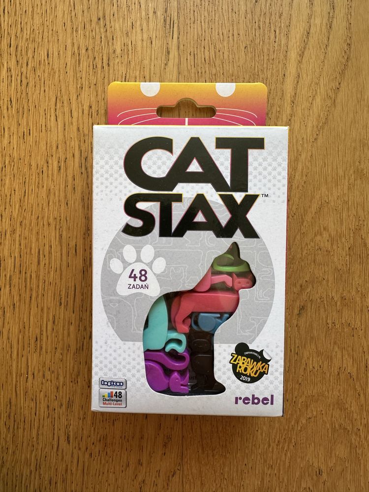 Gra logiczna układanka cat stax
