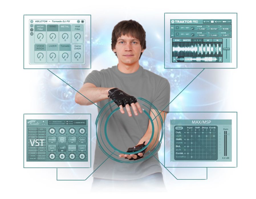 Midi Перчатки-контроллер Global DJ