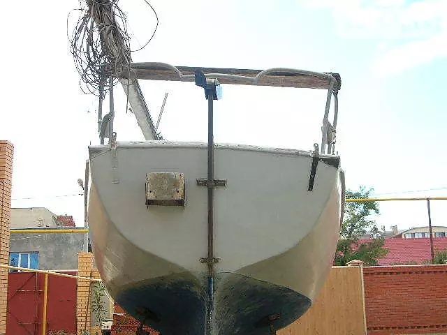 Яхта парусная тип фолькбот, мотор  документы