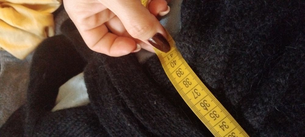 Kardigan dłuższy z wełną i alpaką w składzie BIK BOK rozm. M