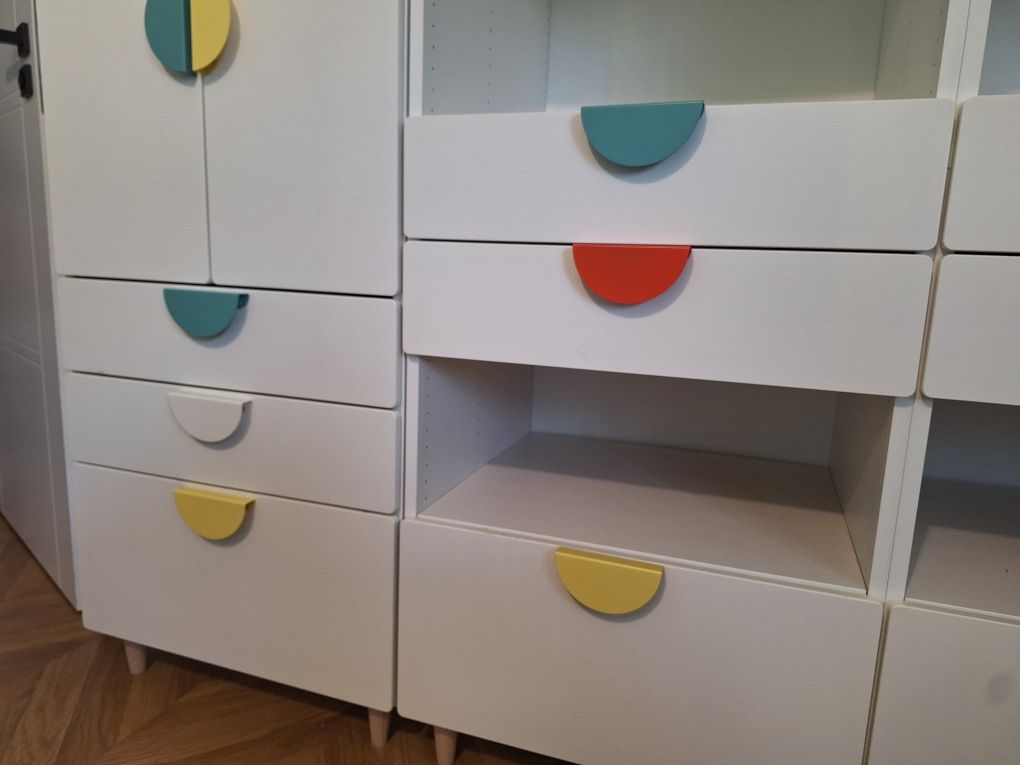 Szafa x2 regały x2 Ikea Smastad Platsa