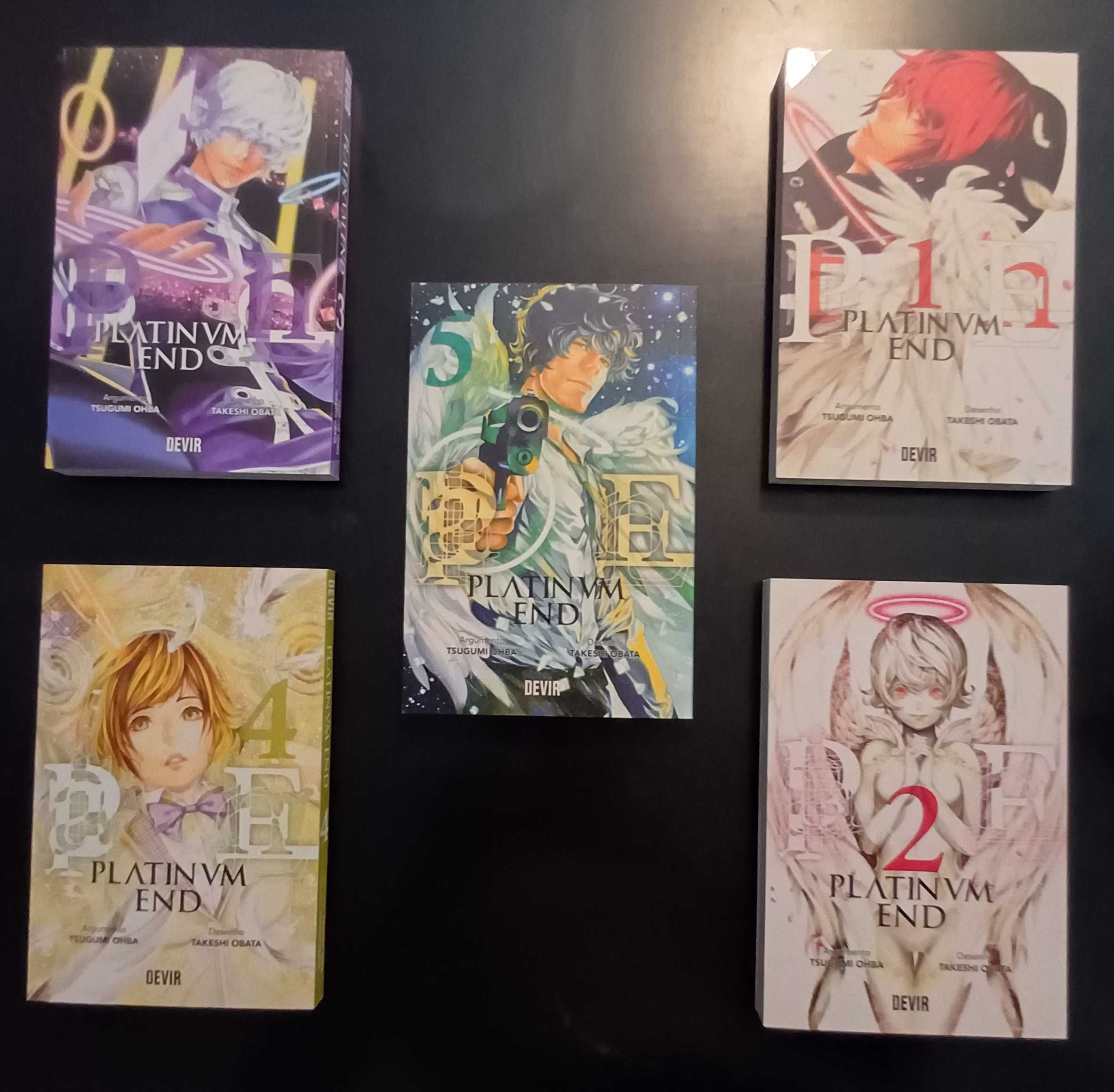 Mangá Platinvm End vol 1 - 5