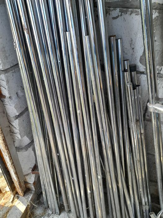 rurka chromowana fi 25 Rurki sklepowe regały sklepowe