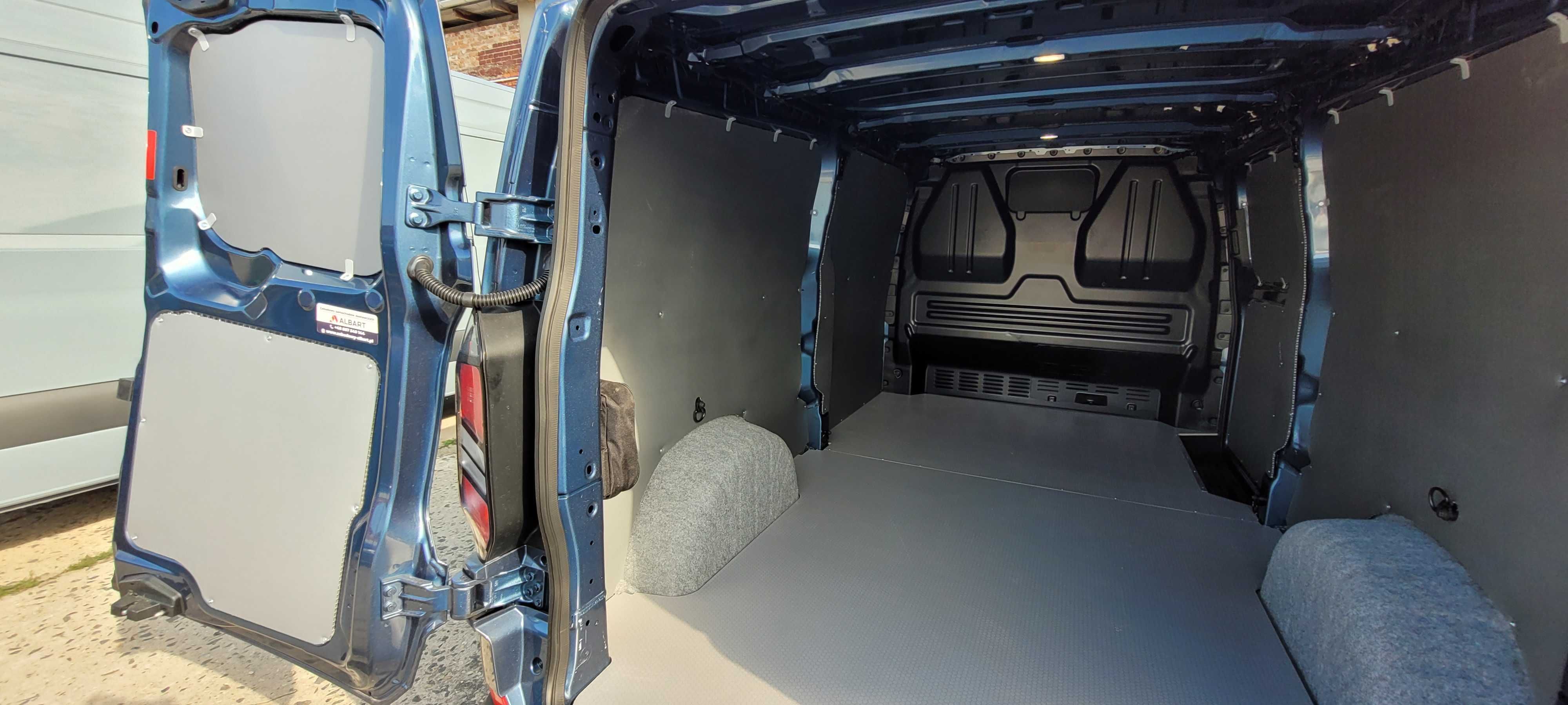 Zabudowa paki Ford Custom, CUSTOM II, VW T7 sklejka, podłoga boki