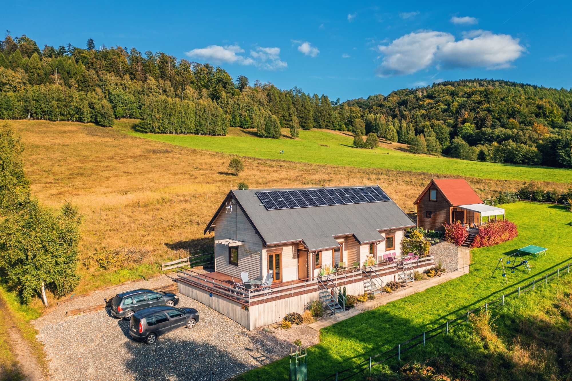 Domek w górach. Okolice Kudowy Zdrój, Zieleńca i Duszniki Zdrój