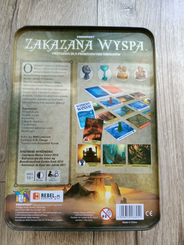 Zakazana wyspa. Gra przygodowa.