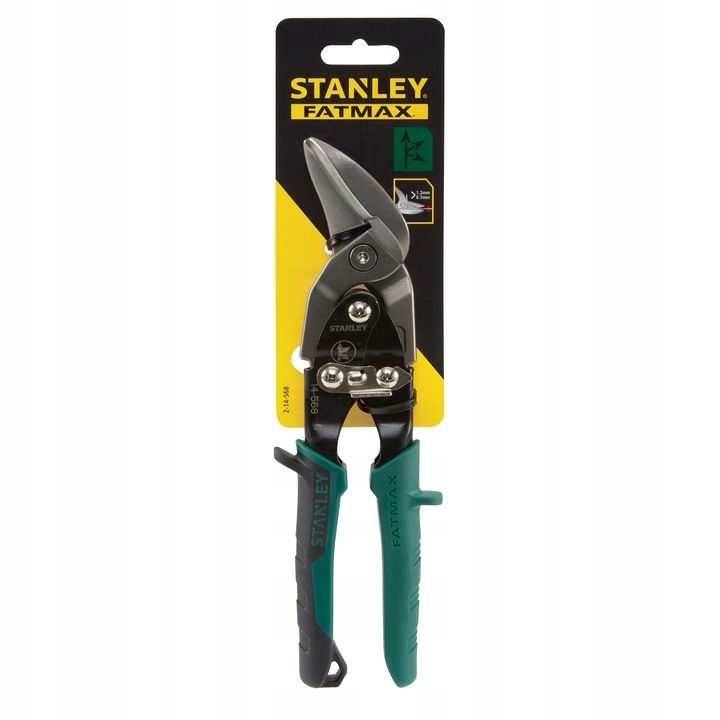 Nożyce Do Blachy Wygięte Prawe Stanley Fatmax 250mm 1.2mm 2-14-568