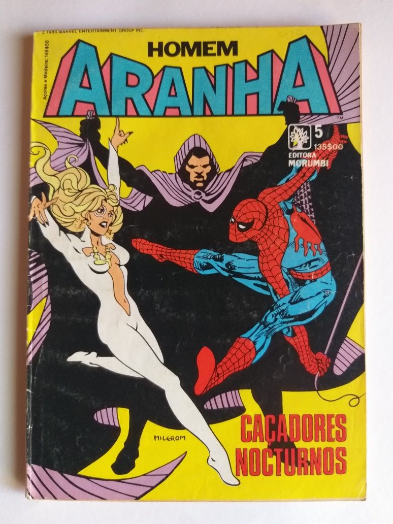 Revista Homem Aranha 5 Morumbin 1988