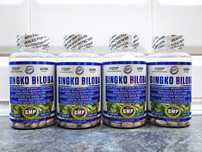 Hi-Tech Pharma, Ginkgo Biloba 120 мг (90 таб.), гинкго билоба, гинко