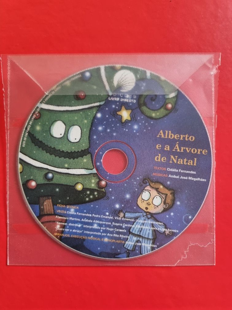 Livro "Alberto e a arvore de natal"