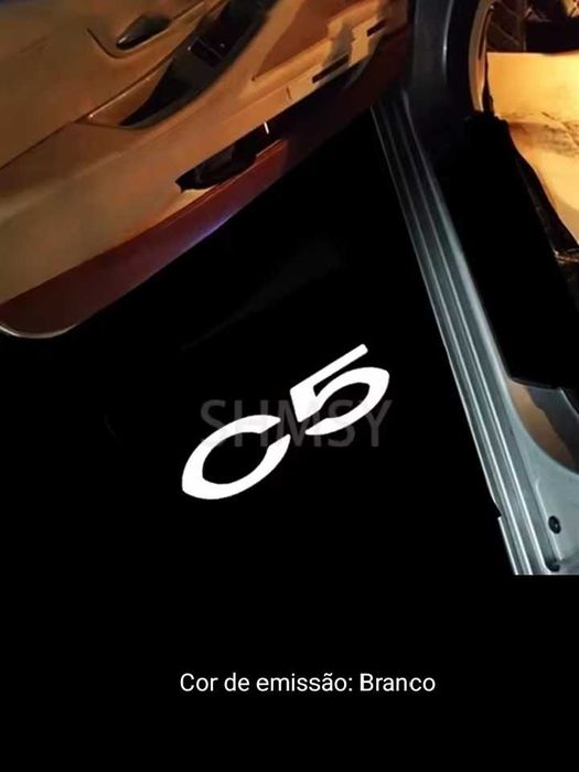 Luz boas vindas logotipo Citroen C5 Novasl