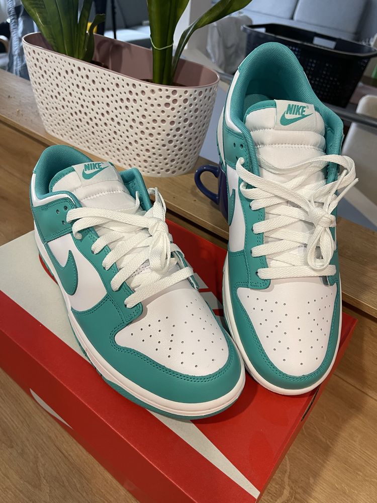 Nike Dunk Low Retro Clear Jade White rozm. 44,5