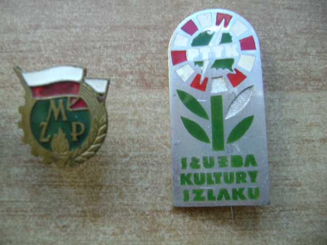 Starocie z PRL - Zestaw 8 odznak do wyboru numer 10