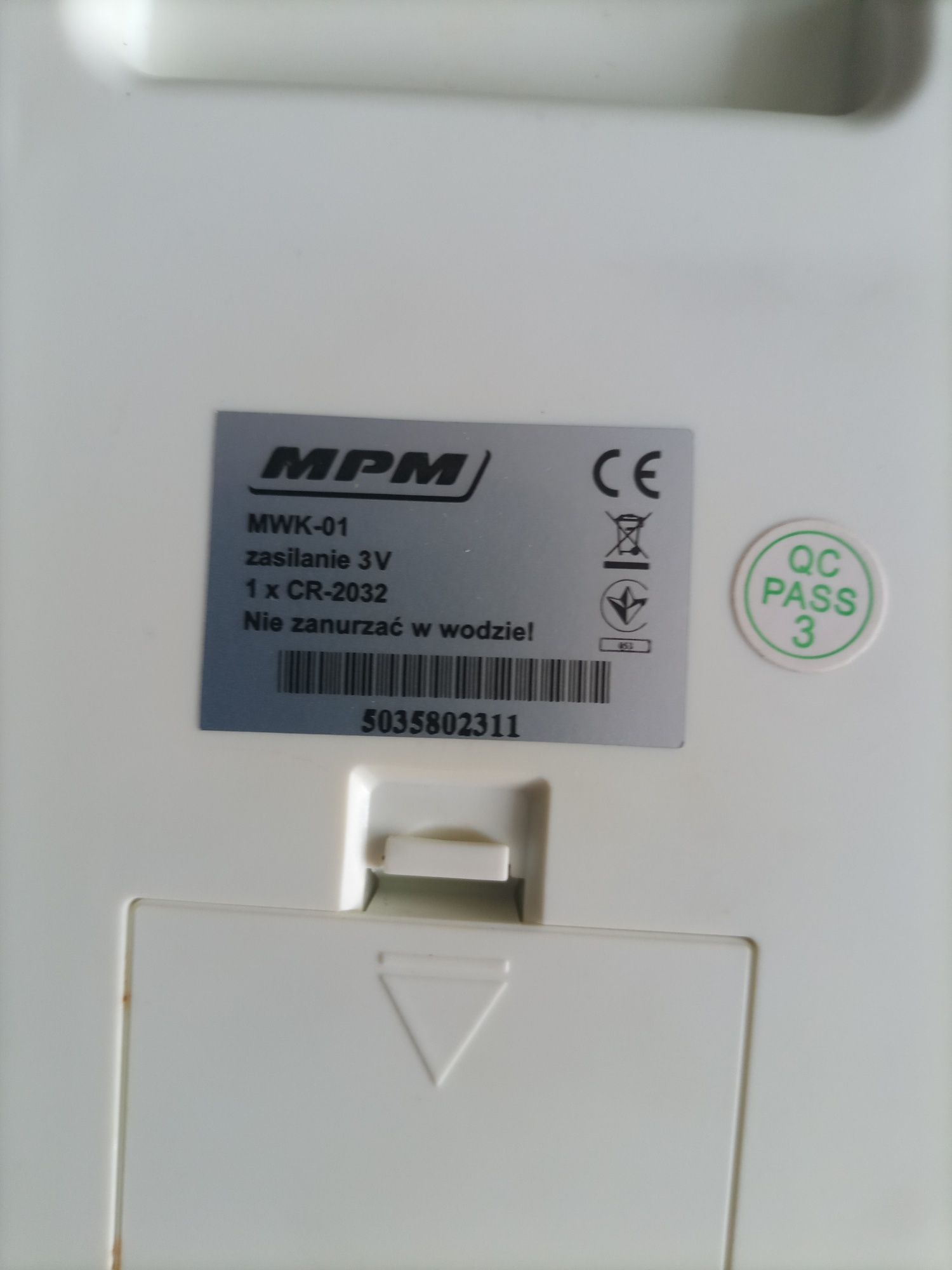 Elektroniczna waga kuchenna MPM. Maksymalnie 5000g.